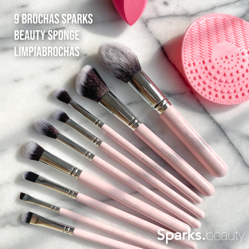  Limpiador de brochas de maquillaje – Esponja de